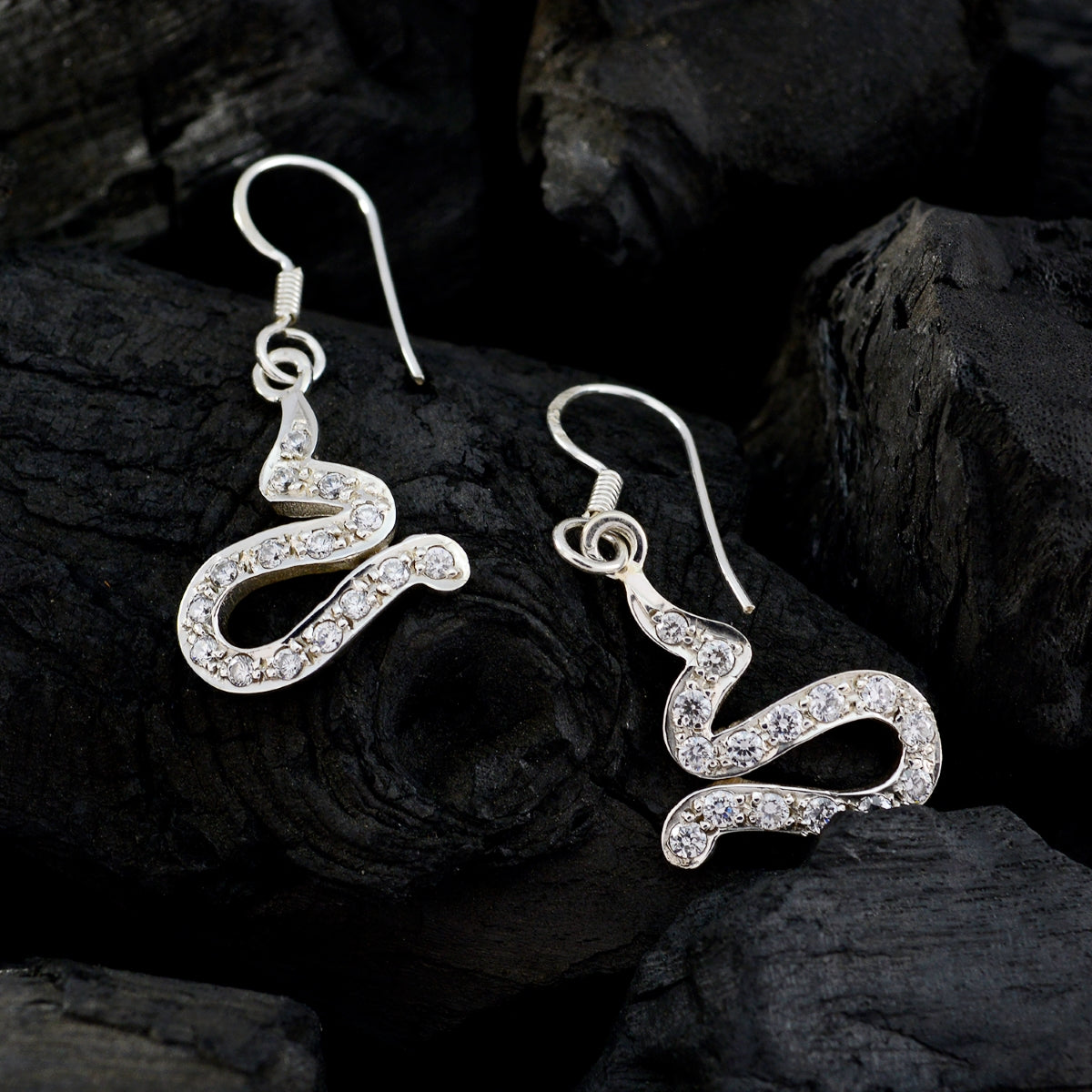 Isabelle White Delicate multiple Dangle Earring