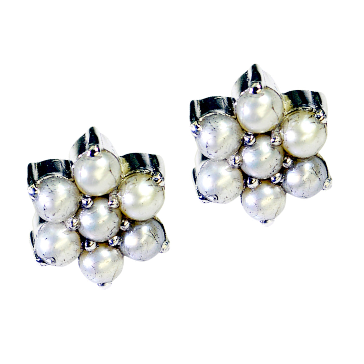 Laura White Delicate multiple Stud Earring