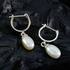 Lucia White Featherlight Solitaire Stud Earring
