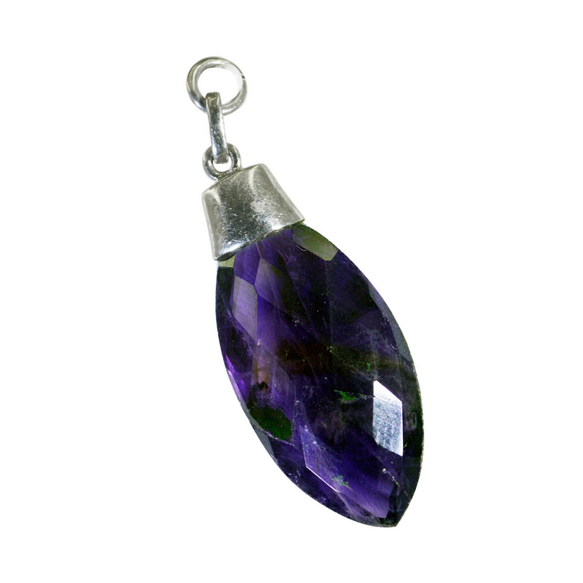 Eliza Purple Eternity Dainty Pendant