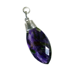Eliza Purple Eternity Dainty Pendant