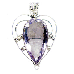 Lucy Purple Rope-Wire Versatile Pendant Amethyst Purple Purple