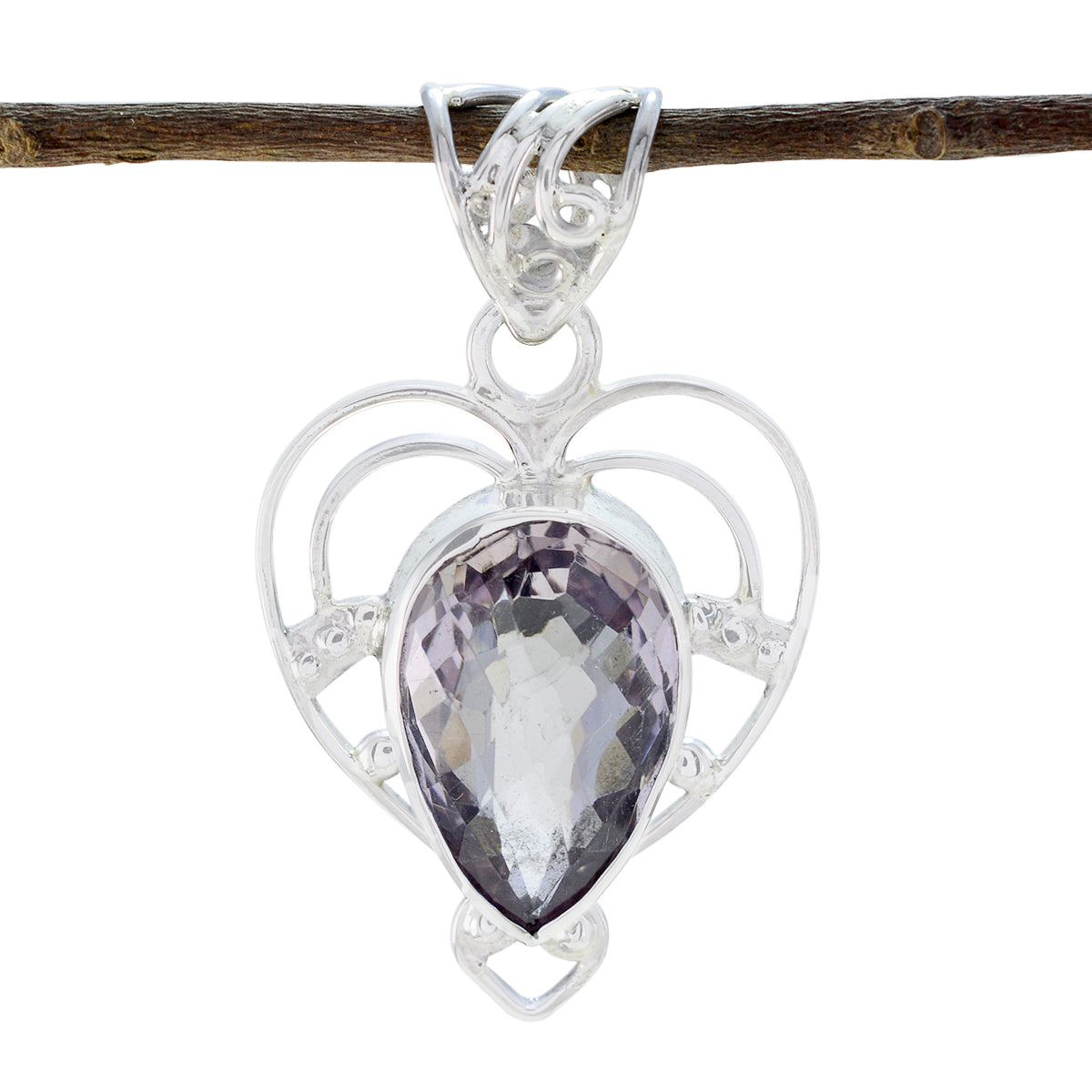 Lucy Purple Rope-Wire Versatile Pendant
