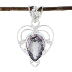 Lucy Purple Rope-Wire Versatile Pendant