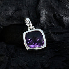Mathilde Purple Abstract Dainty Pendant