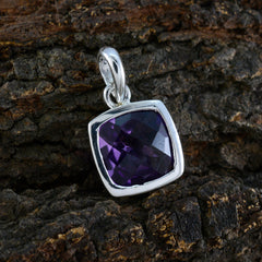 Mathilde Purple Abstract Dainty Pendant