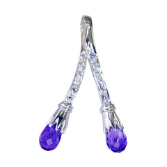 Andrea Purple Glamorous Featherlight Pendant Amethyst Purple Purple