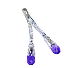 Andrea Purple Glamorous Featherlight Pendant