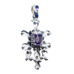 Carla Purple Fairytale Edgy Pendant Amethyst Purple Purple