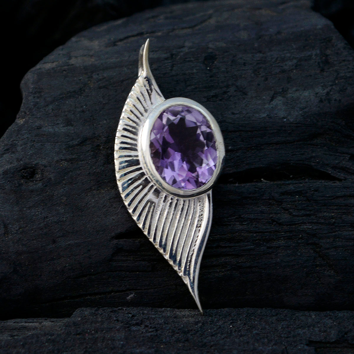 Isabel Purple Sophisticated Dainty Pendant