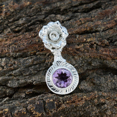 Cecilia Purple Romantic Eye-catching Pendant