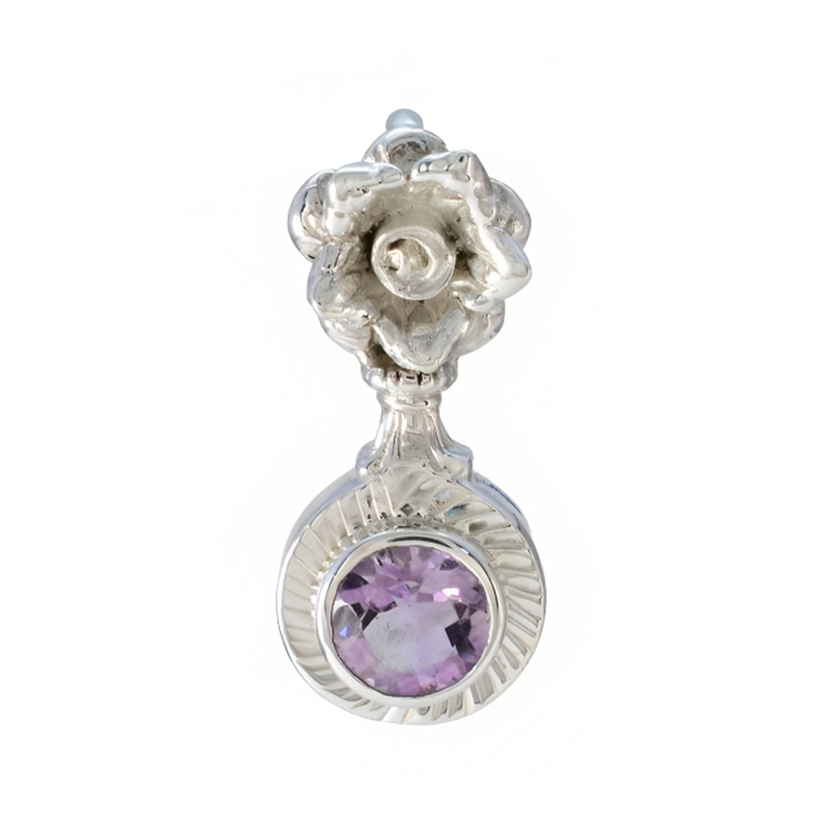 Cecilia Purple Romantic Eye-catching Pendant
