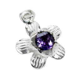 Elena Purple Glamorous Whisper-thin Pendant