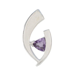 Joaquina Purple Heart Featherlight Pendant Amethyst Purple Purple