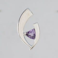 Joaquina Purple Heart Featherlight Pendant