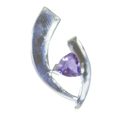 Joaquina Purple Heart Featherlight Pendant