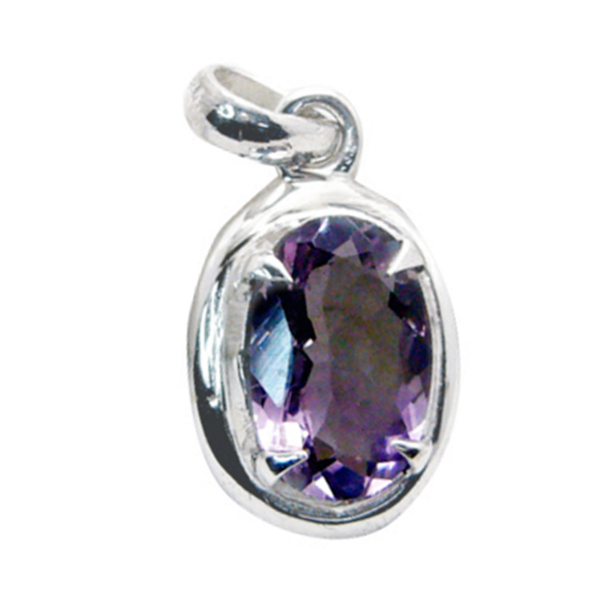 Julia Purple Modern Dainty Pendant Amethyst Purple Purple