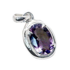 Julia Purple Modern Dainty Pendant