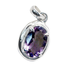 Julia Purple Modern Dainty Pendant