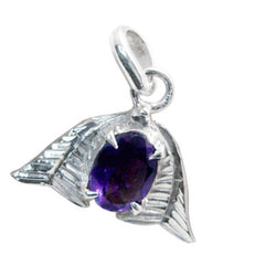 Lorena Purple Trendy Featherlight Pendant
