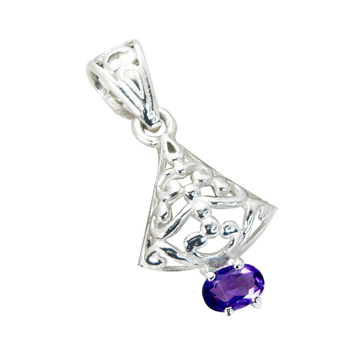 Lourdes Purple Love Featherlight Pendant