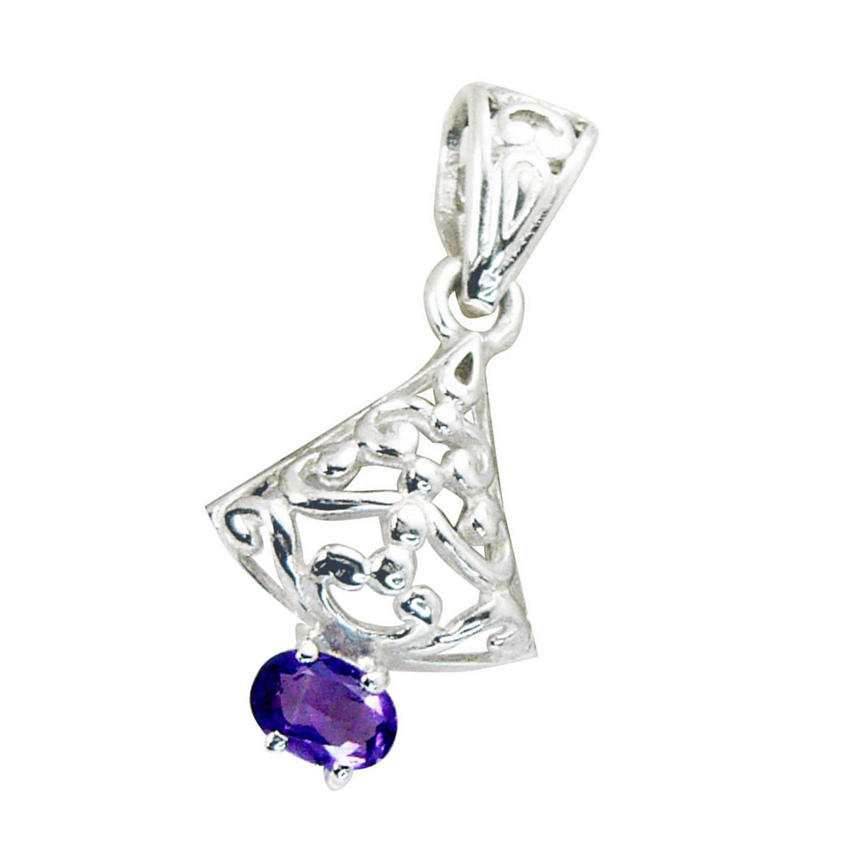 Lourdes Purple Love Featherlight Pendant