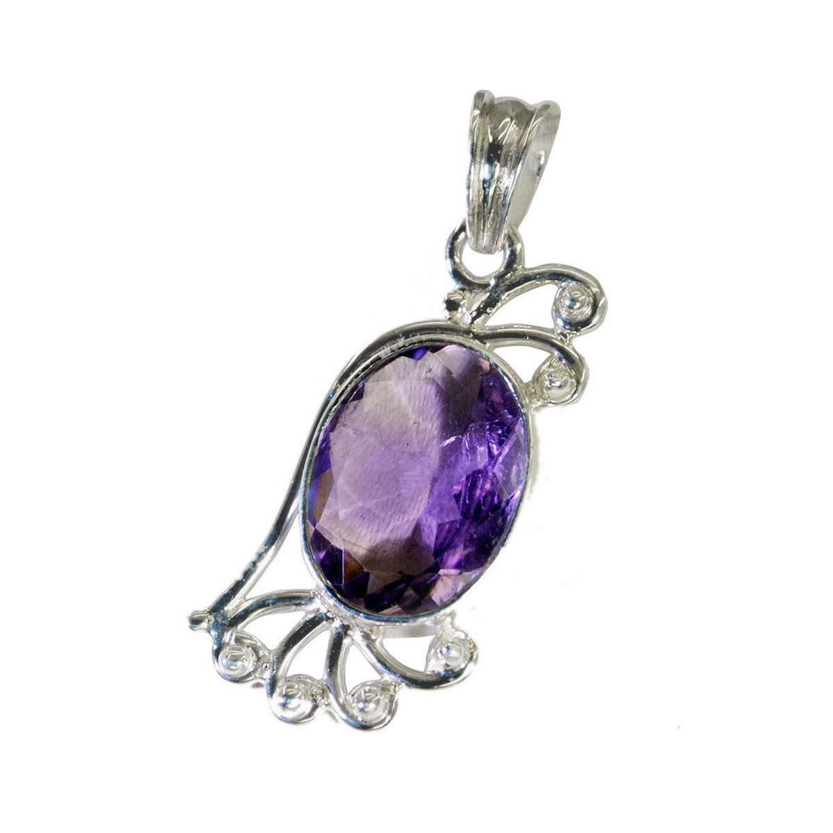 Lucia Purple Engagement Tiny Pendant