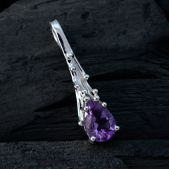 Alejandra Purple Romantic Delicate Pendant