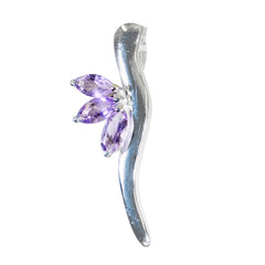 Amelia Purple Romantic Featherlight Pendant Amethyst Purple Purple