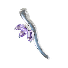 Amelia Purple Romantic Featherlight Pendant
