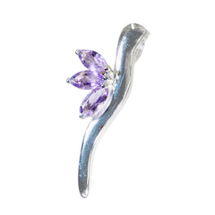 Amelia Purple Romantic Featherlight Pendant