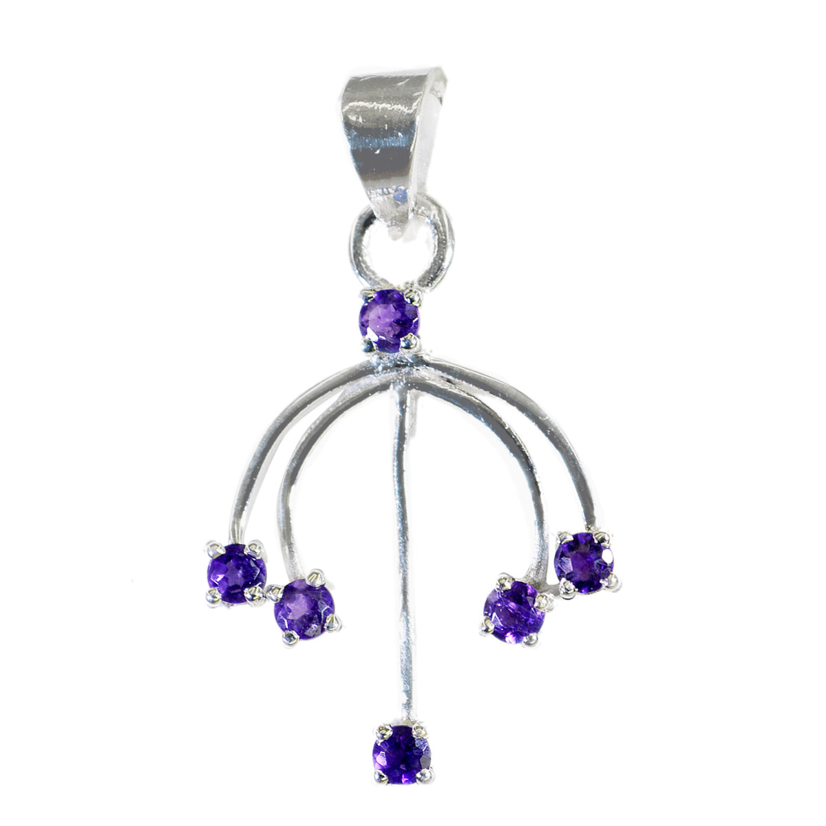 Maya Purple Eternity Essential Pendant Amethyst Purple Purple