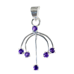 Maya Purple Eternity Essential Pendant Amethyst Purple Purple