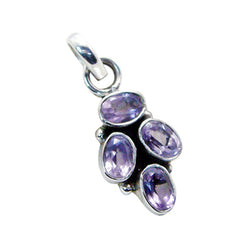 Agustina Purple Feminine Featherlight Pendant