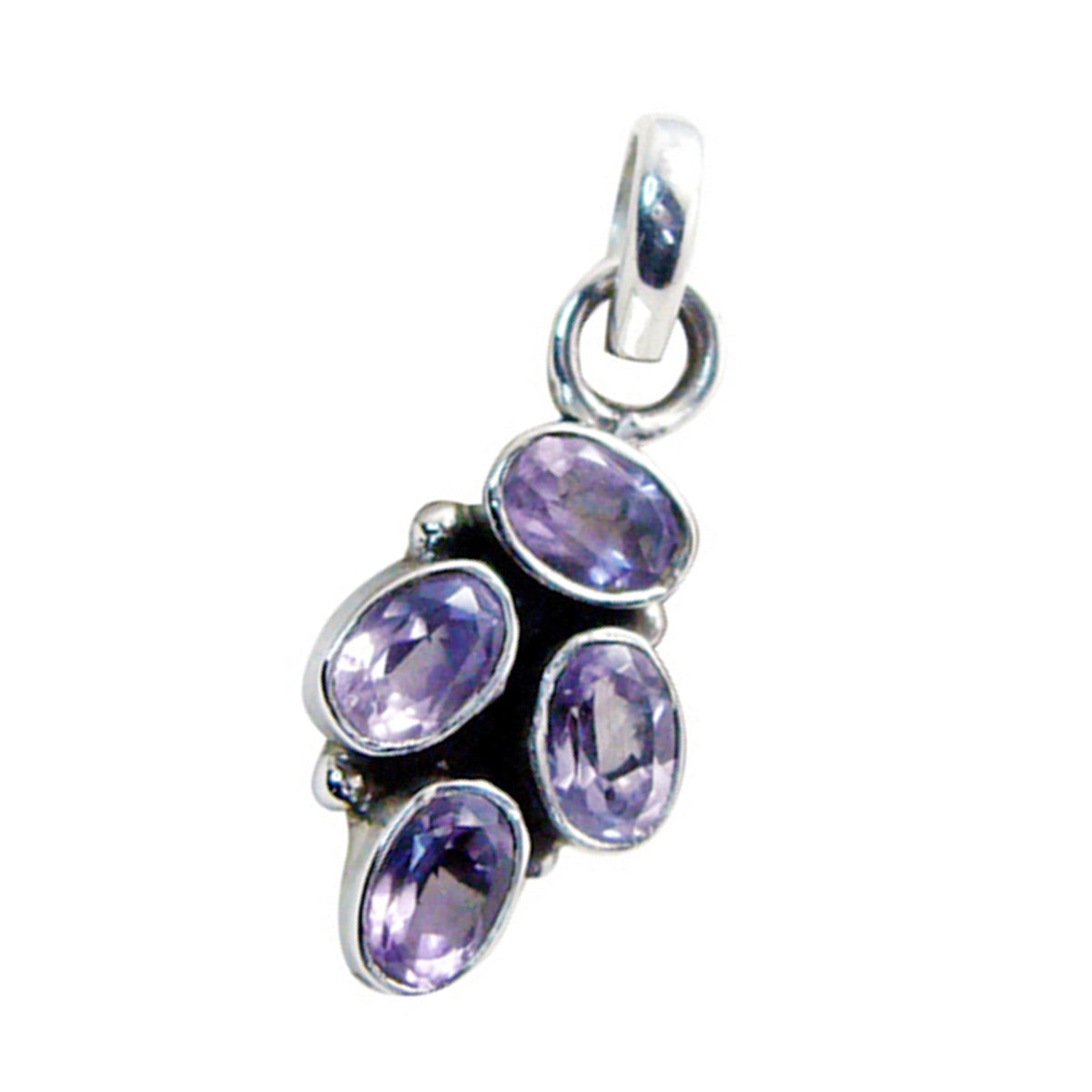 Agustina Purple Feminine Featherlight Pendant