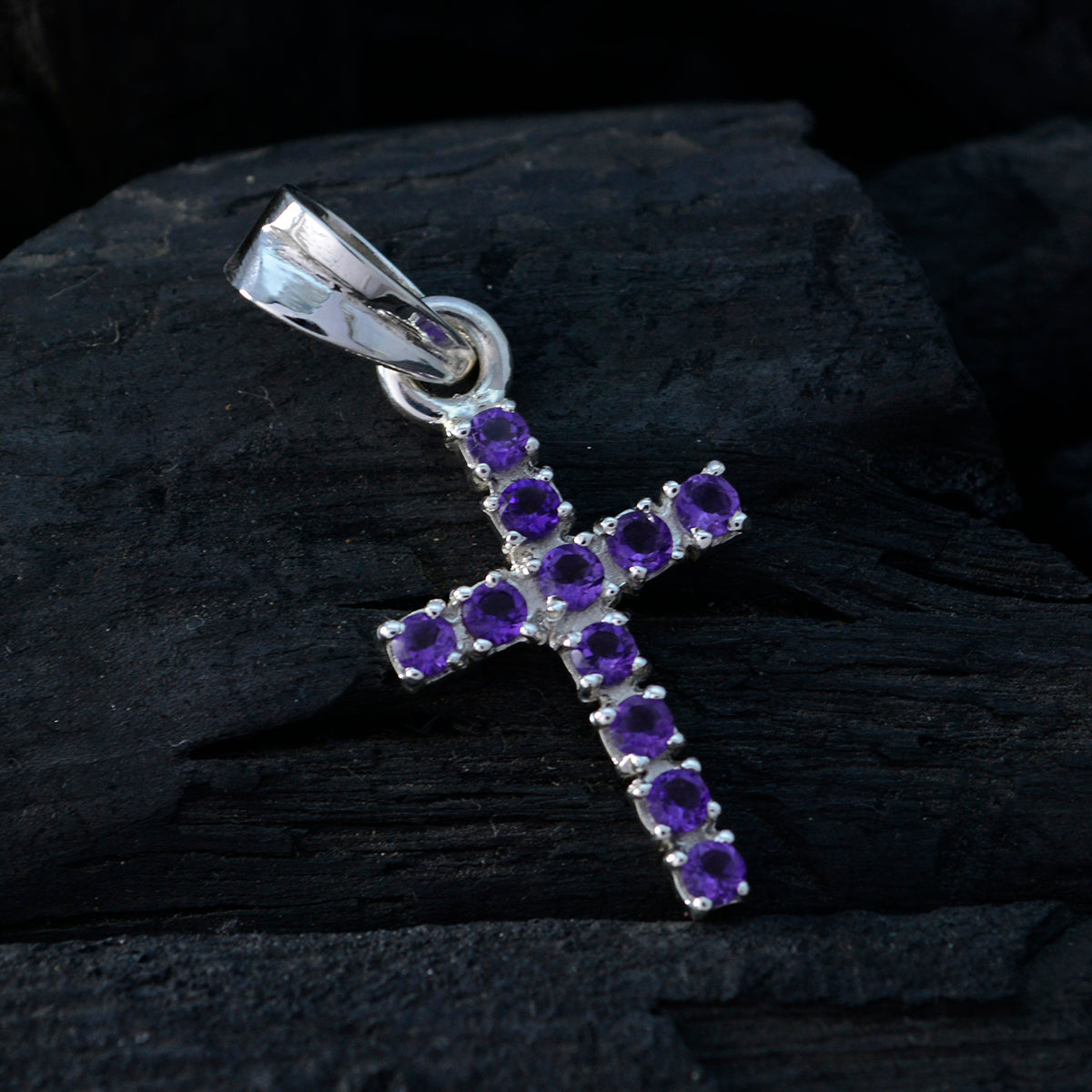 Autumn Purple Love Delicate Pendant