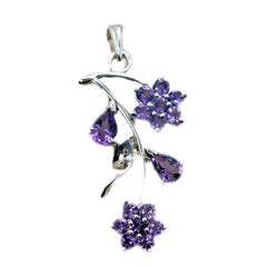Claire Purple Cocktail Essential Pendant Amethyst Purple Purple