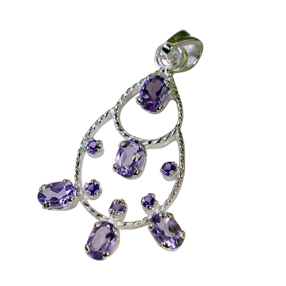 Eleanor Purple Graceful Eye-catching Pendant