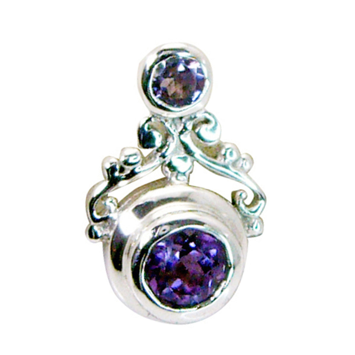 Elena Purple Fairytale Featherlight Pendant Amethyst Purple Purple