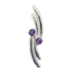 Ella Purple Glamorous Featherlight Pendant Amethyst Purple Purple