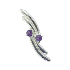 Ella Purple Glamorous Featherlight Pendant