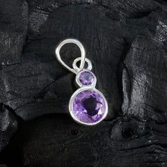 Charlotte Purple valentine Dainty Pendant