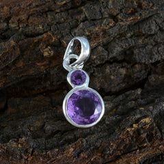 Charlotte Purple valentine Dainty Pendant