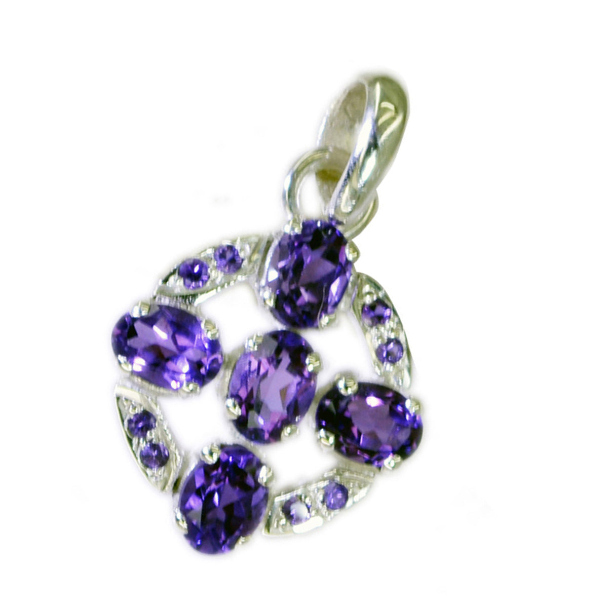 Saanvi Purple Signet Featherlight Pendant