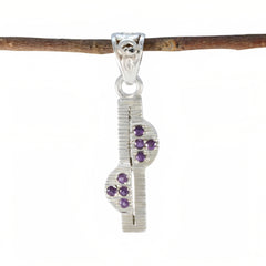 Addison Purple Luxurious Featherlight Pendant Amethyst Purple Purple