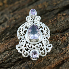Alice Purple Cultural Chunky Pendant