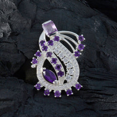 Camila Purple Trendy Featherlight Pendant