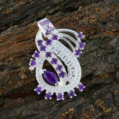 Camila Purple Trendy Featherlight Pendant