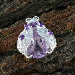 Priya Purple Eternity Whisper-thin Pendant