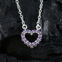 Alejandra Purple Contemporary Dainty Pendant